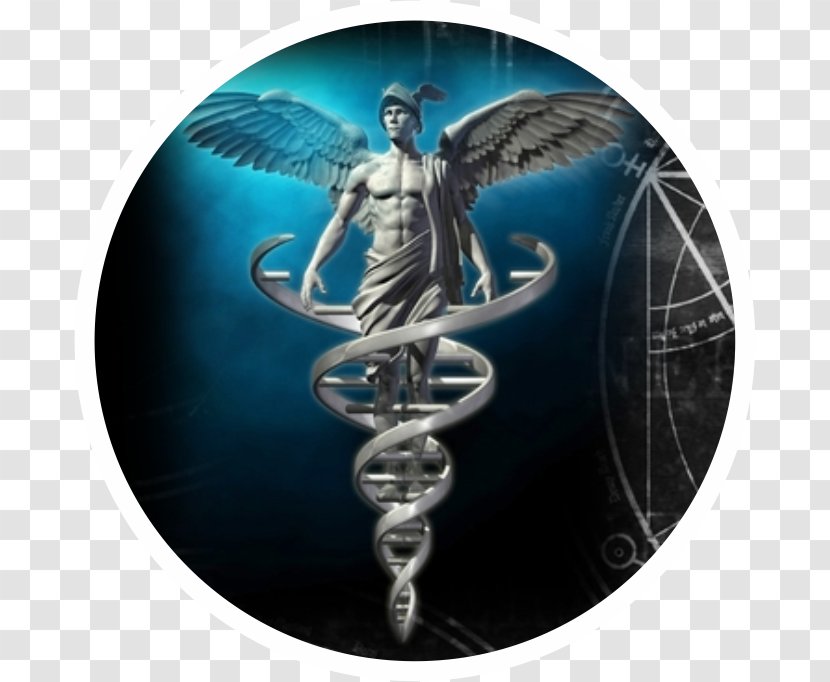 Staff Of Hermes DNA Caduceus As A Symbol Medicine - Cloning - Evidence Spiritual Possession Transparent PNG