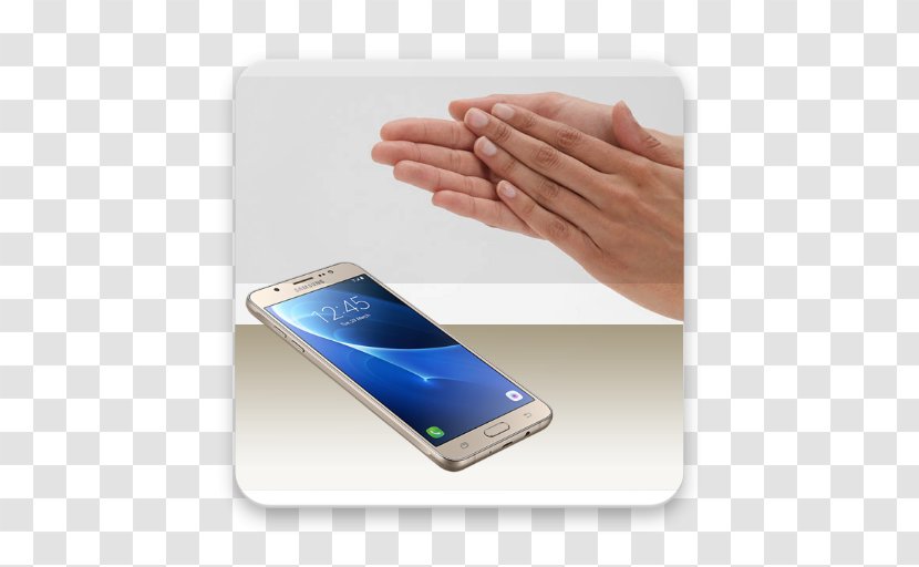 Smartphone Samsung Galaxy J7 (2016) J5 Telephone - Finger Transparent PNG