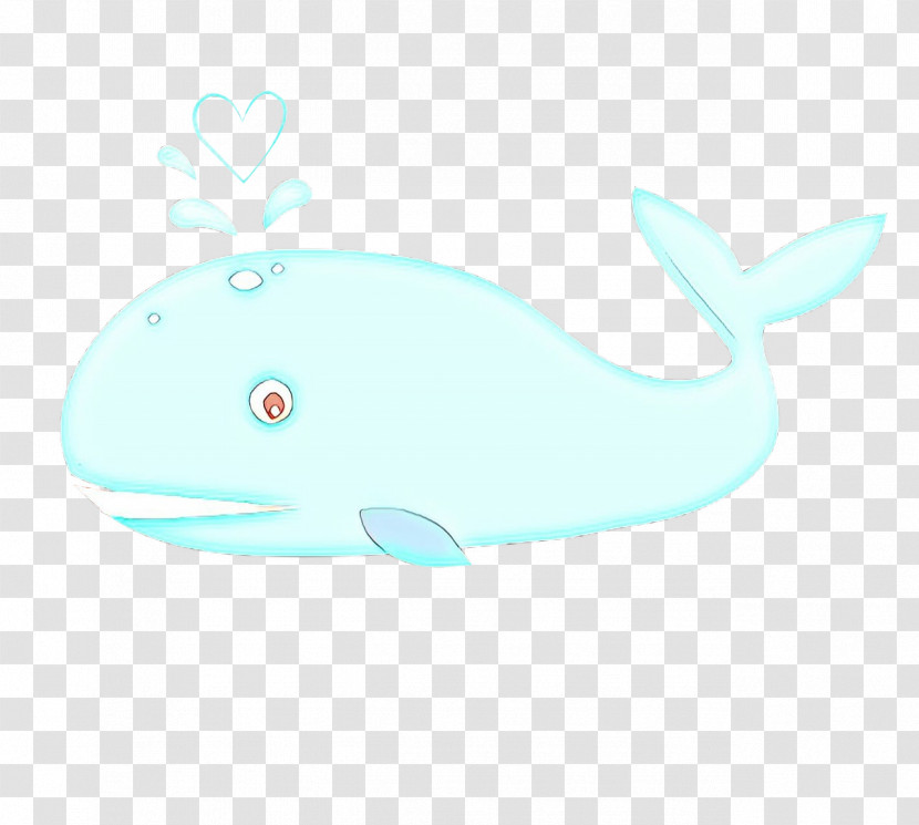 Turquoise Whale Cetacea Fish Blue Whale Transparent PNG