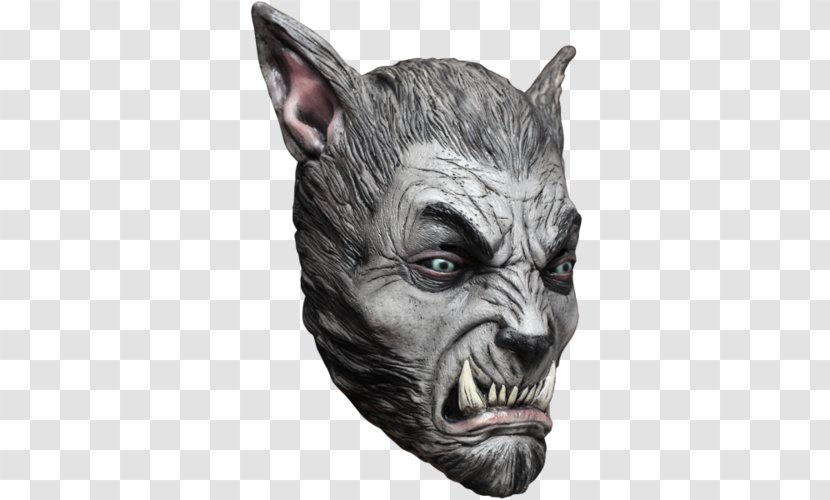 Werewolf Mask Halloween Disguise Horror - Fictional Character Transparent PNG