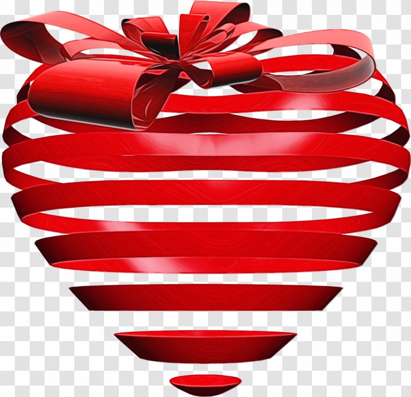 Valentine's Day - Present - Holiday Ornament Gift Wrapping Transparent PNG