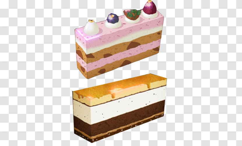Birthday Cake Tart Cream Bread Butter - Box - And Hand Painting Material Picture Transparent PNG