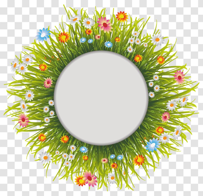 Lawn Flower Picture Frames Clip Art Transparent PNG