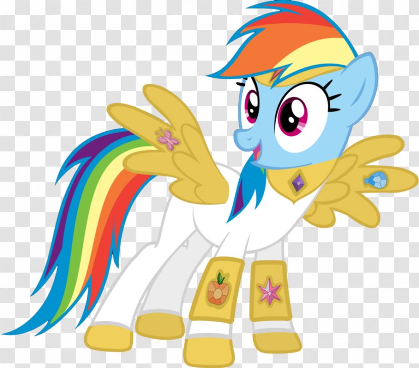 Rainbow Dash Rarity Applejack Pony Derpy Hooves - Deviantart - Princess Elements Transparent PNG