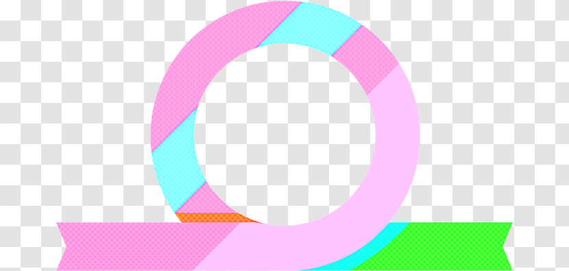 Pink Circle Aqua Turquoise Line Transparent PNG
