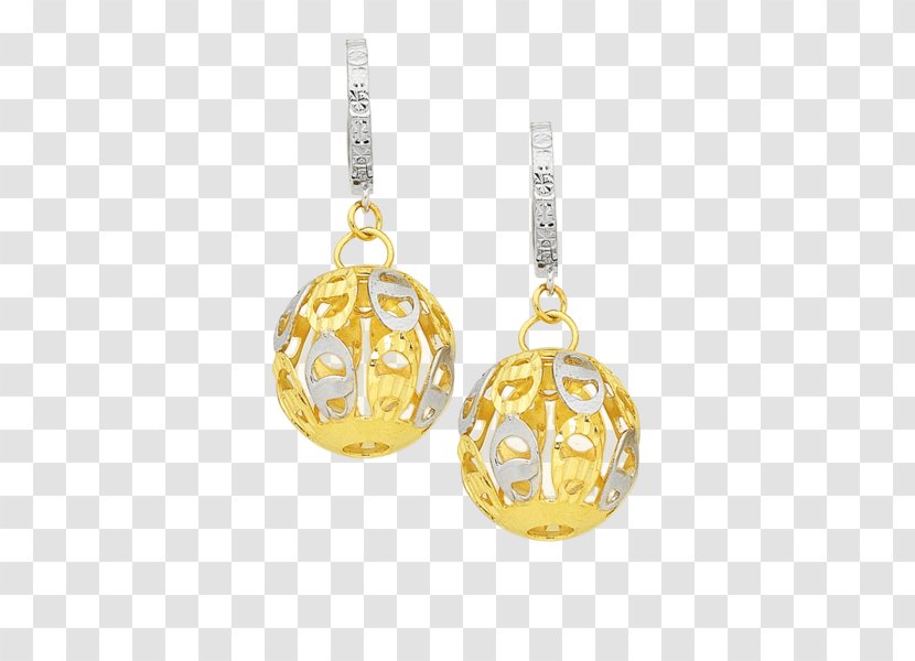 Earring Body Jewellery Charms & Pendants Diamond - Fashion Accessory - GOLD DROP Transparent PNG