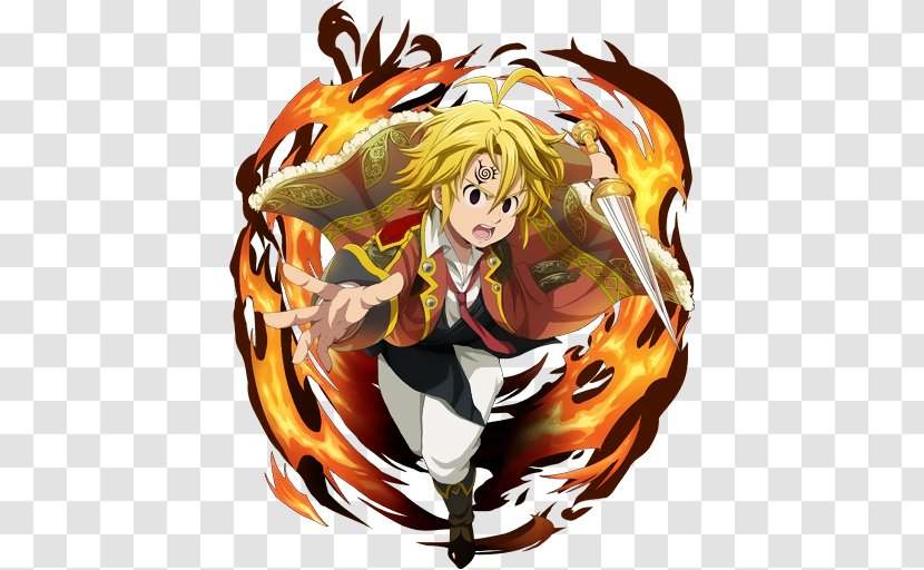 The Seven Deadly Sins Gluttony Cosplay - Heart Transparent PNG
