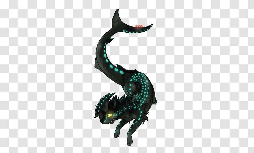 Figurine Organism - Dragon - Floating IN WATER Transparent PNG