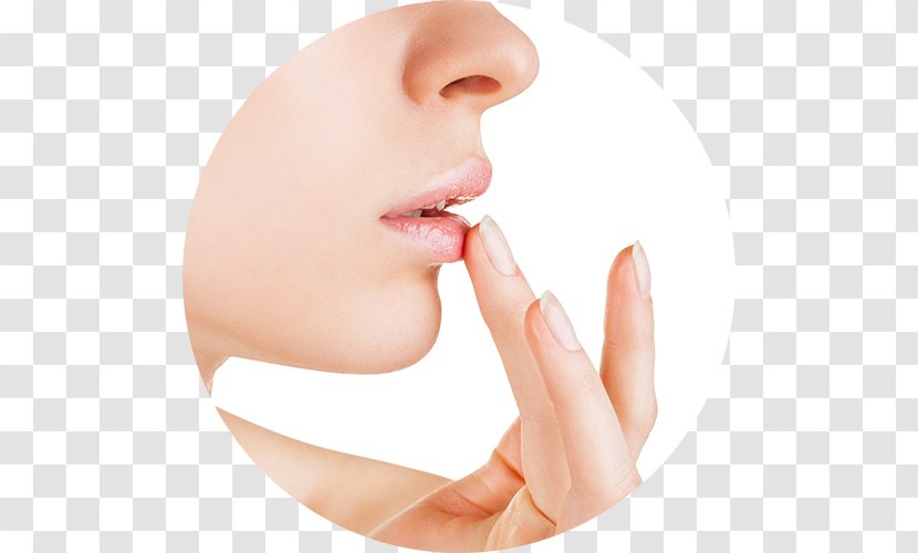 Lip Balm Augmentation Skin Care Injectable Filler - Finger - Gloss Transparent PNG