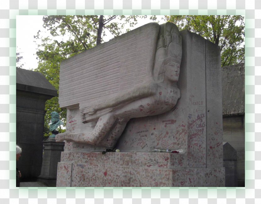 Père Lachaise Cemetery Oscar Wilde's Tomb Headstone Grave - Memorial Transparent PNG