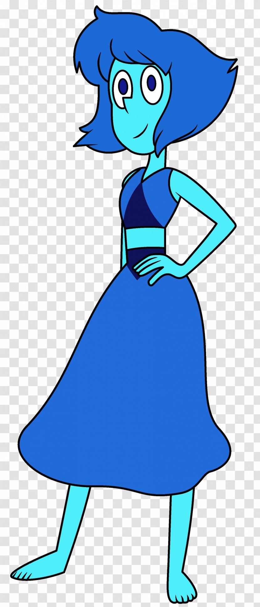 Steven Universe Sadie Pearl Lapis Lazuli Gemstone - Standing Transparent PNG