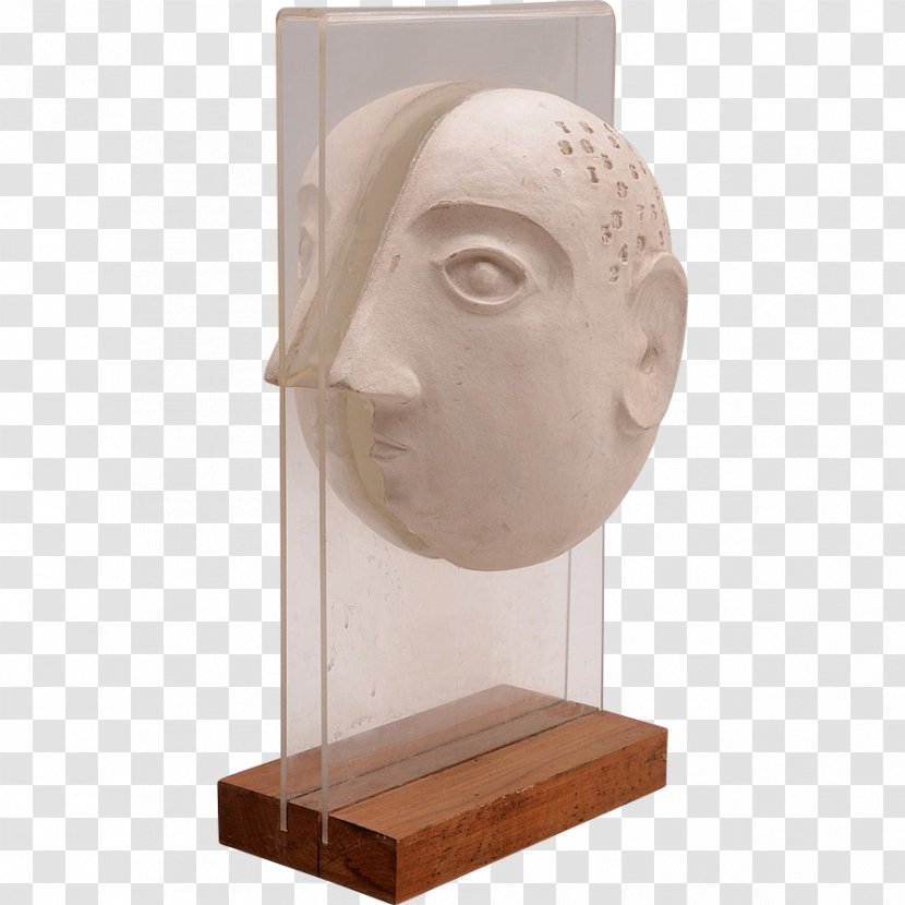 Modern Sculpture Bust Art - David Transparent PNG