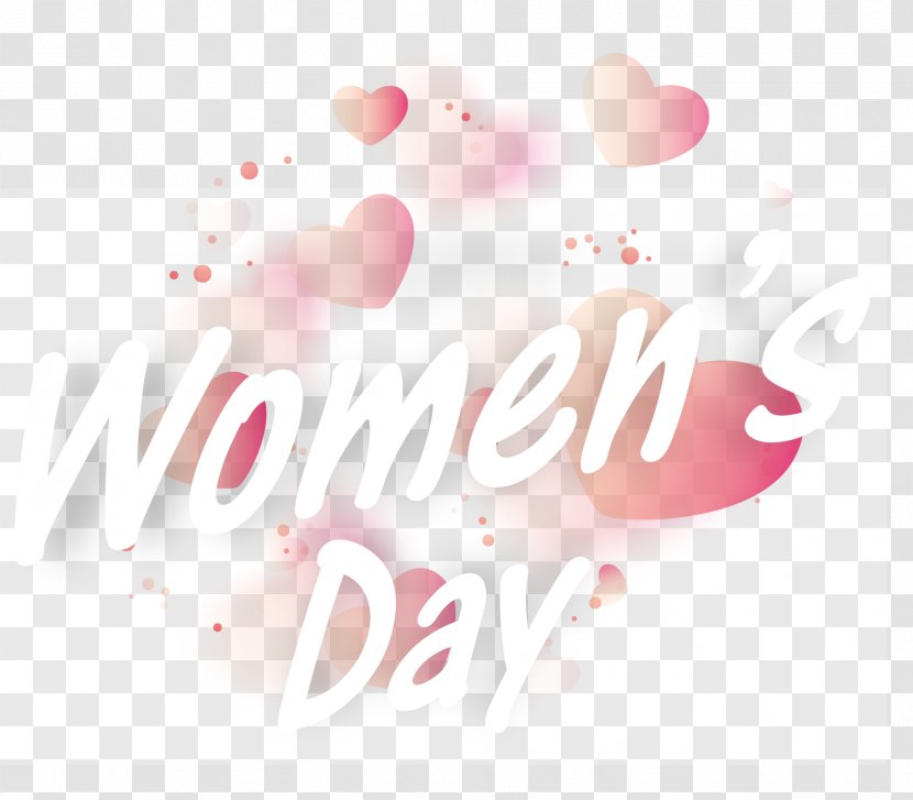 Brand Logo Pattern - Red - Women's Day Transparent PNG