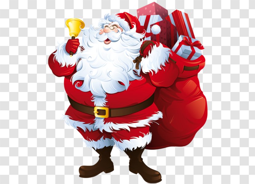 Santa Claus Christmas Clip Art - Fictional Character Transparent PNG