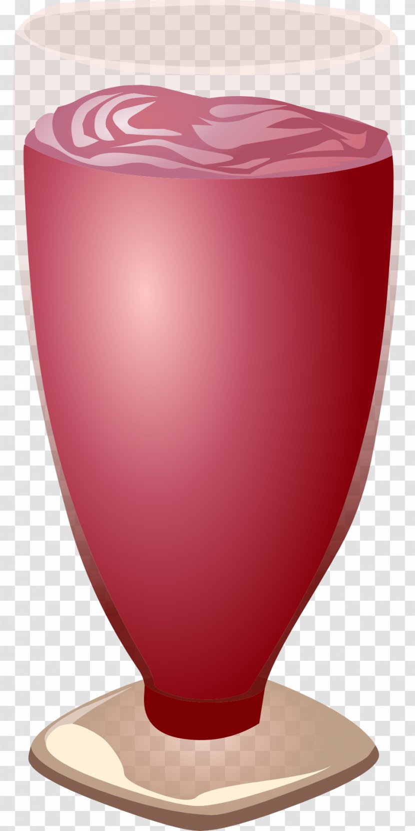Smoothie Milkshake Juice Clip Art - Cup - Floating Red Transparent PNG