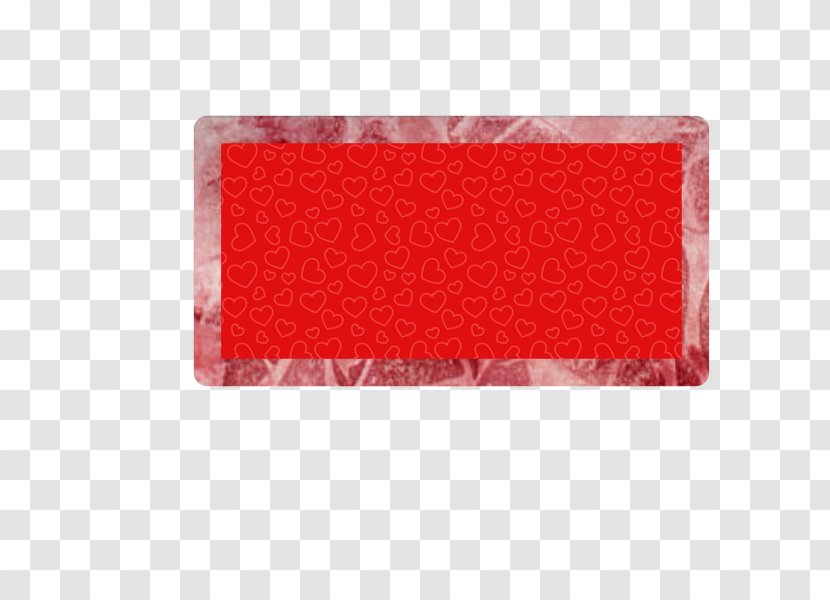 Rectangle - Red - Etiquette Transparent PNG