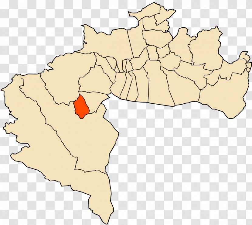 Sidi Okba Doucen Ouled Djellal Djemorah Map - Wilayah Transparent PNG
