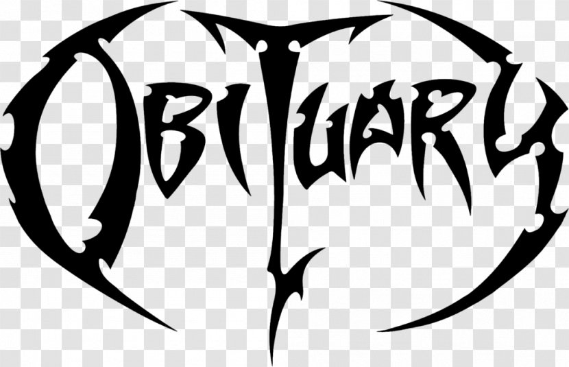 Obituary Death Metal Logo Cause Of Heavy - Facial Hair Transparent PNG