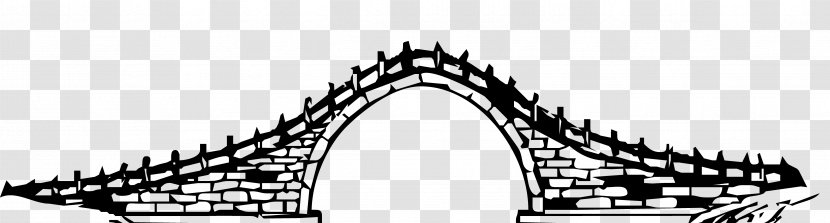 Arch Bridge Cartoon - Copywriting Transparent PNG