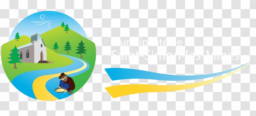 St-Simon Les Mines Conseil De Ville Local Municipality Regional County - Water - Logo Recyclage Transparent PNG