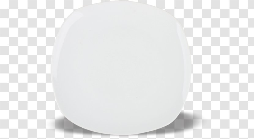 Oval - White - Dinner Plate Transparent PNG
