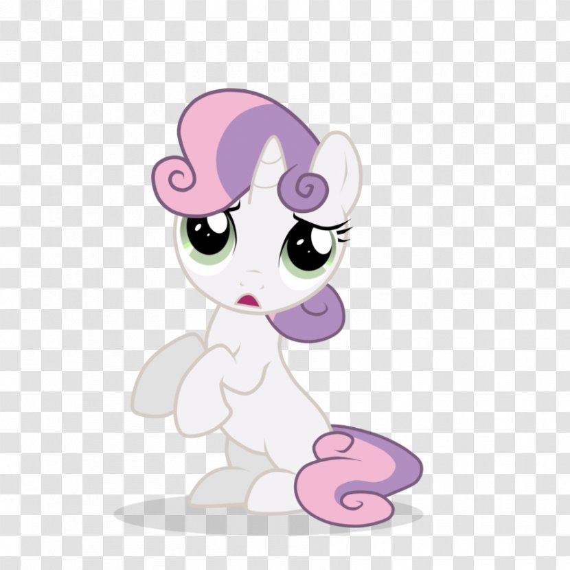 Canidae Horse Pony Cat Dog - Watercolor - Sweetie Belle Transparent PNG