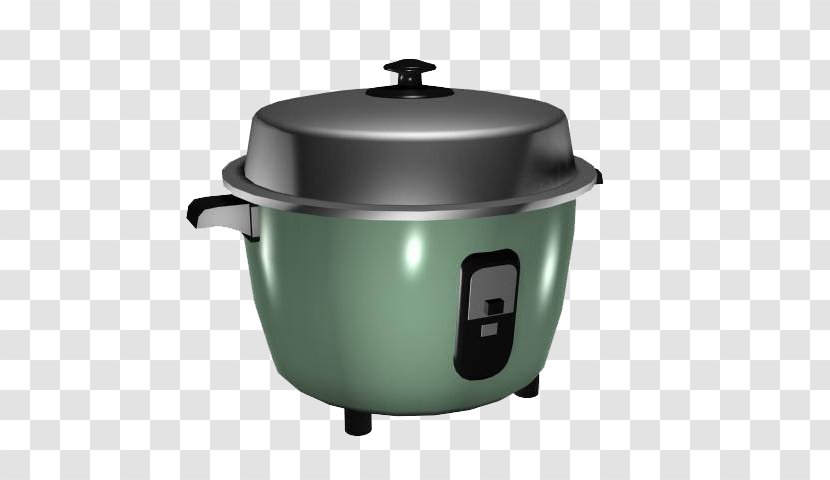 Rice Cooker 3D Computer Graphics Recipe Kitchen Stove - 3d - Electric Transparent PNG