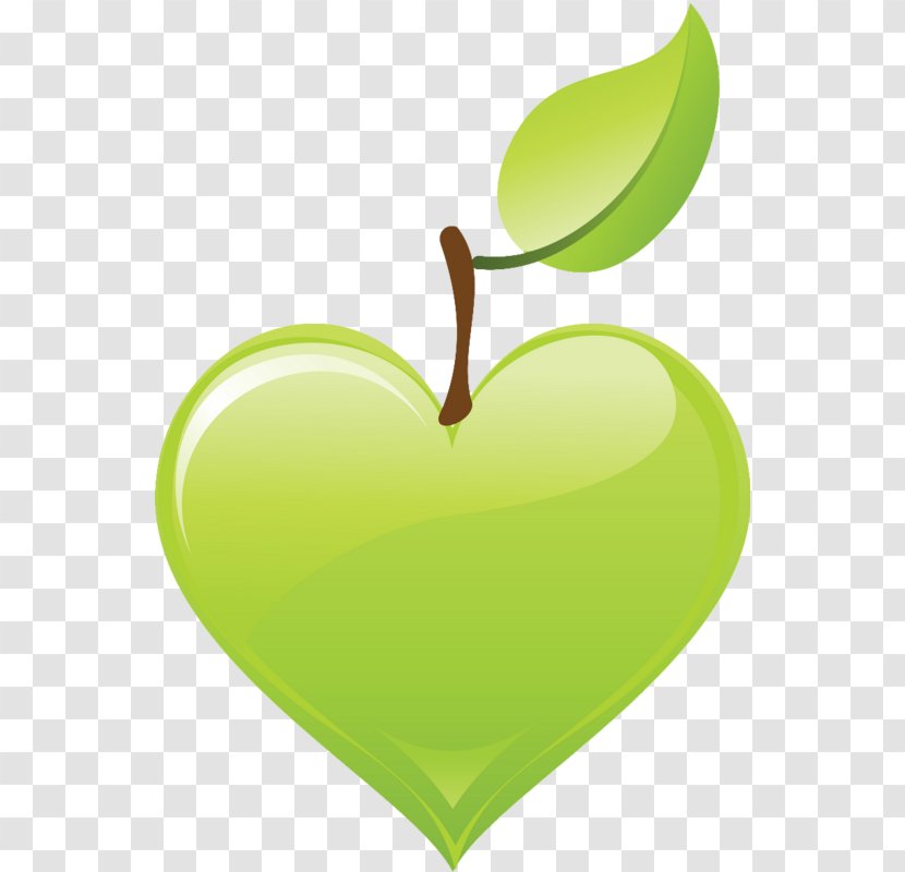 Clip Art Heart Image Vector Graphics - Food - Green Transparent PNG