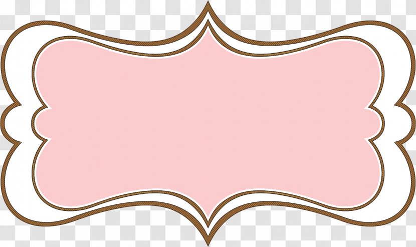 Pink Background Frame - Border Picture - Heart Transparent PNG