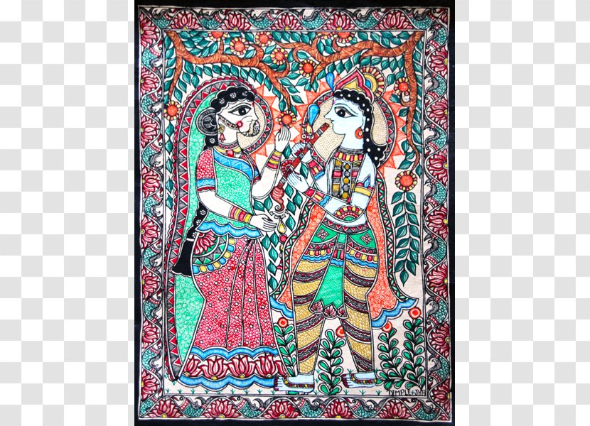 Madhubani Art Mithila Institute, Madhubani, Bihar, India Apna CSC - Costume Design - Tapestry Transparent PNG