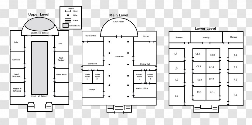 Floor Plan Technical Drawing - Technology Transparent PNG