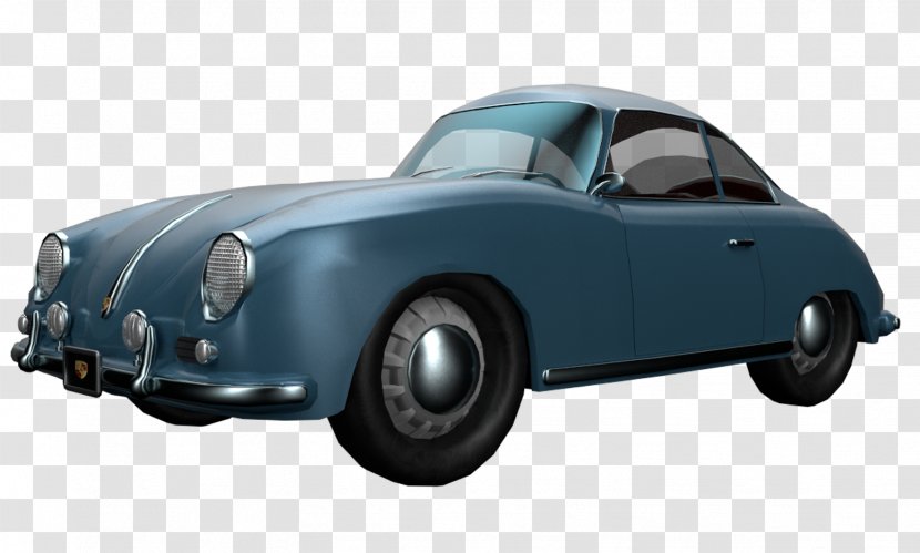 Porsche 356 Car Art Graphic Design - Mid Size Transparent PNG