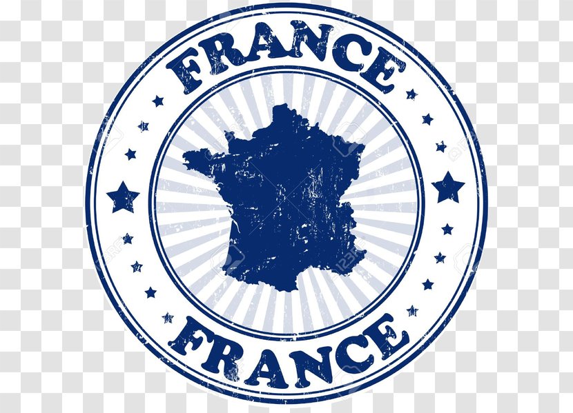 France Passport Stamp Rubber - Logo Transparent PNG