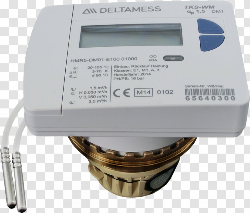 Heat Meter Counter Resol Wärmemengenzähler WMZ Mit V40-25 Volumenmessteil Product - Cejch - TL Transparent PNG