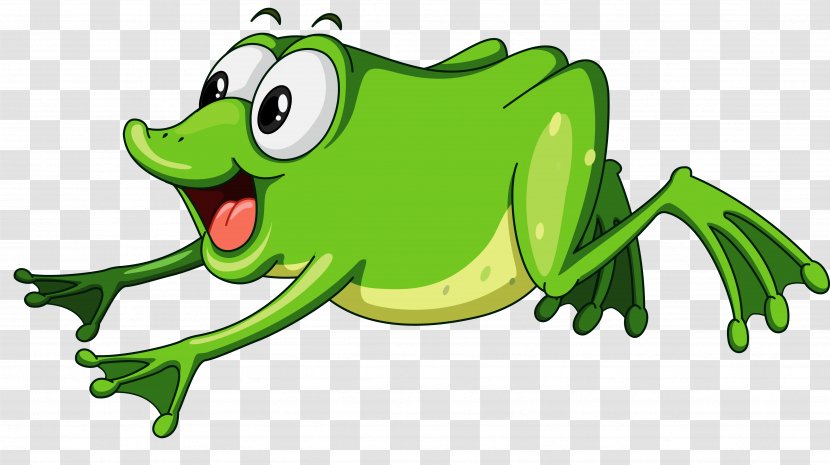 Frog Clip Art - Green Transparent PNG