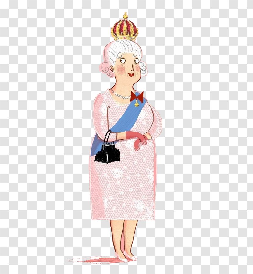 England Cartoon Illustration - Silhouette - Queen Of Transparent PNG