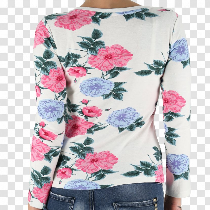 Sleeve T-shirt Shoulder Blouse Pink M - Outerwear Transparent PNG