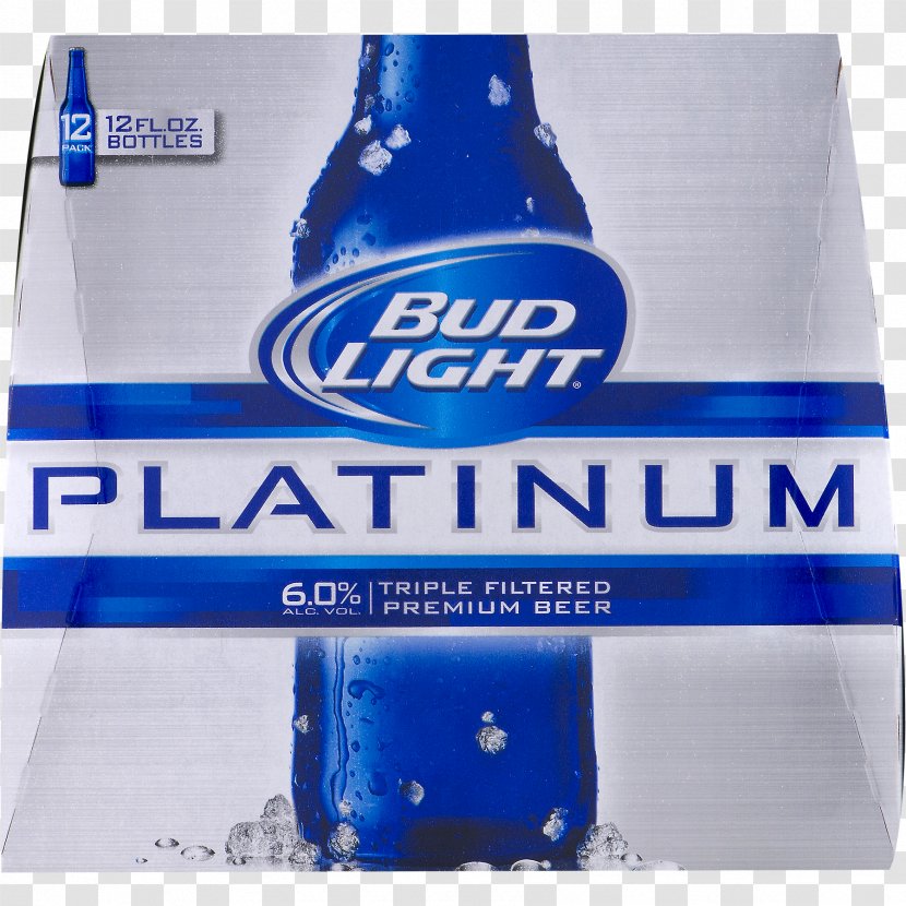 Budweiser Beer Anheuser-Busch Bud Light Pale Lager - Mineral Water Transparent PNG