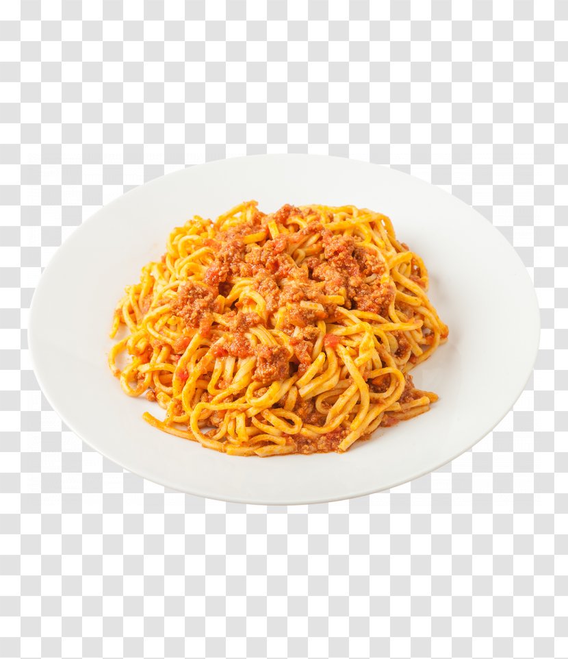 Pasta Bolognese Sauce Spaghetti Chinese Noodles Al Dente - Italian Food - Top View Transparent PNG