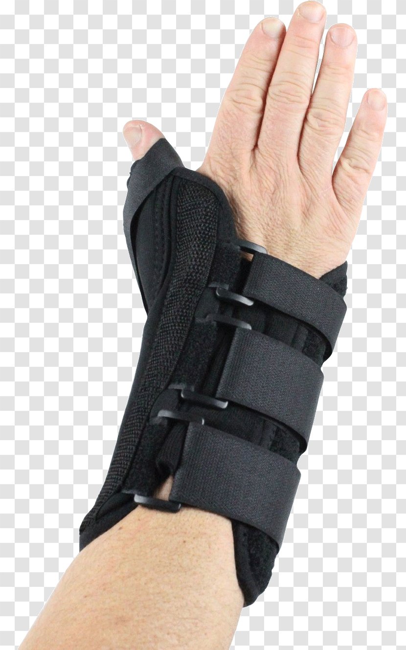 Wrist Brace Thumb Spica Splint - Hand - Braces Transparent PNG