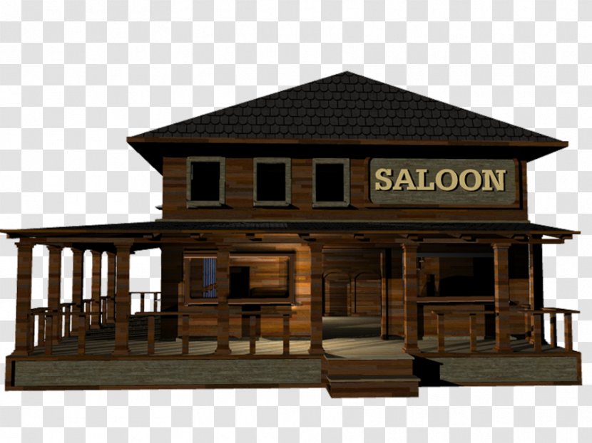 Western Saloon Hotel - Property Transparent PNG