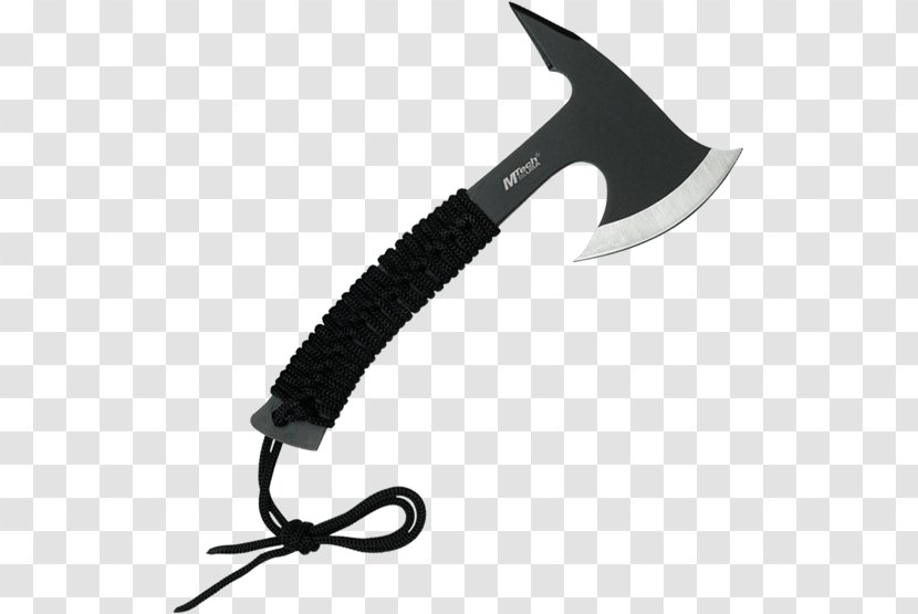 Hunting & Survival Knives Hatchet Knife Throwing Axe Tomahawk - Hand Transparent PNG