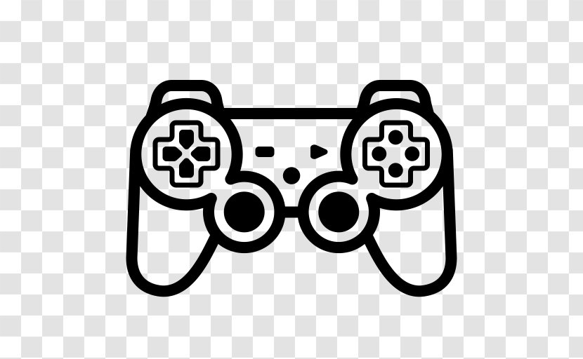 PlayStation 3 2 4 Game Controllers - Playstation - Black And White Transparent PNG