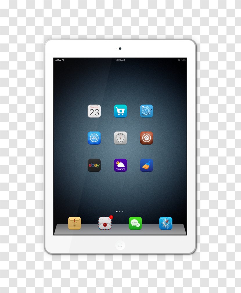 Drop7 Dock IOS 7 Portable Media Player - Ipad Transparent PNG