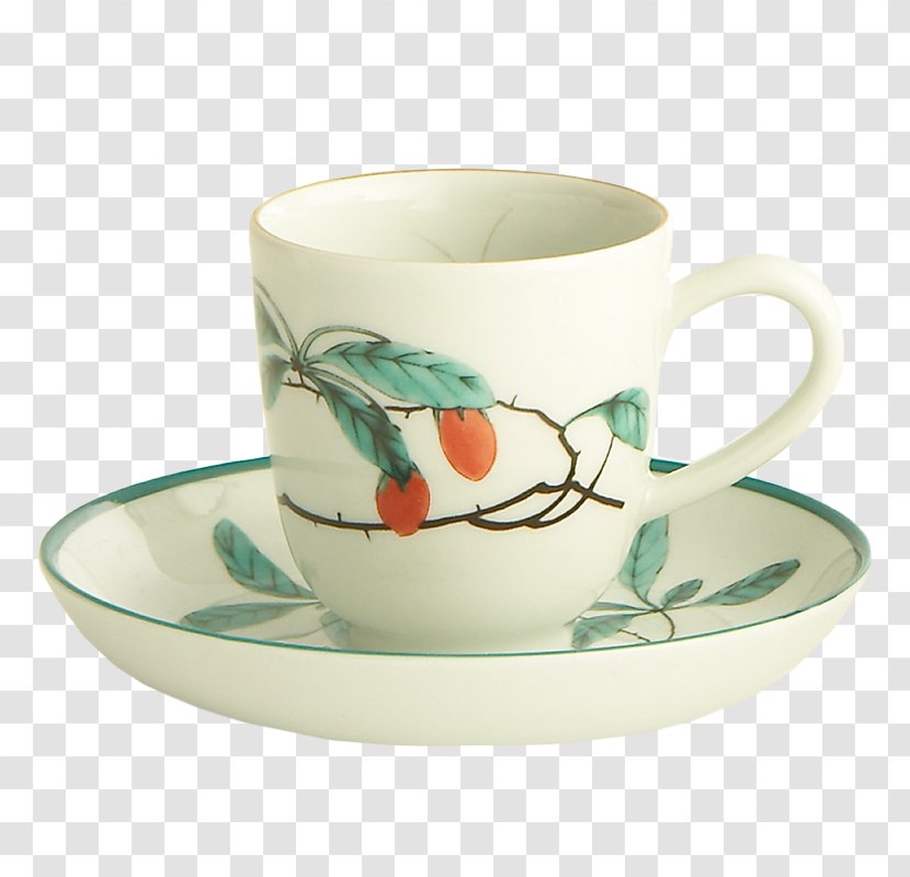 Coffee Cup Saucer Demitasse Ceramic Mottahedeh & Company - Mug Transparent PNG