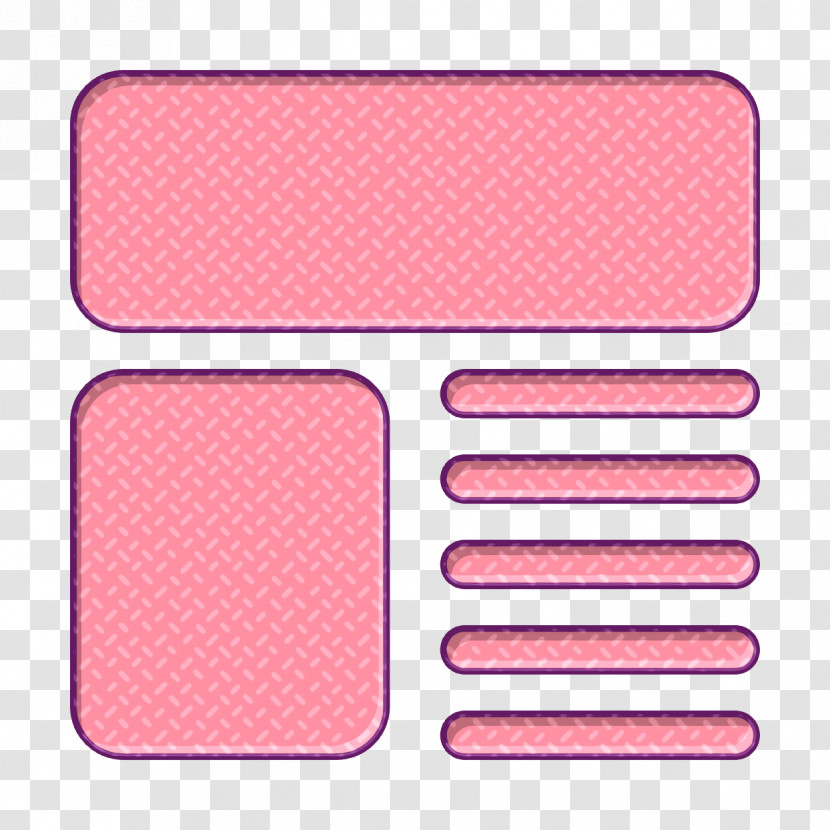 Wireframe Icon Ui Icon Transparent PNG