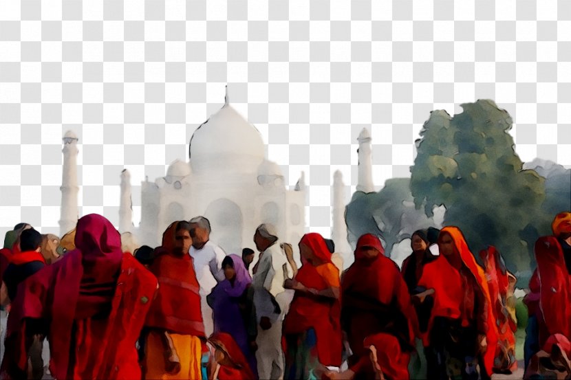 Taj Mahal Tourism In India Travel Country - Monk Transparent PNG