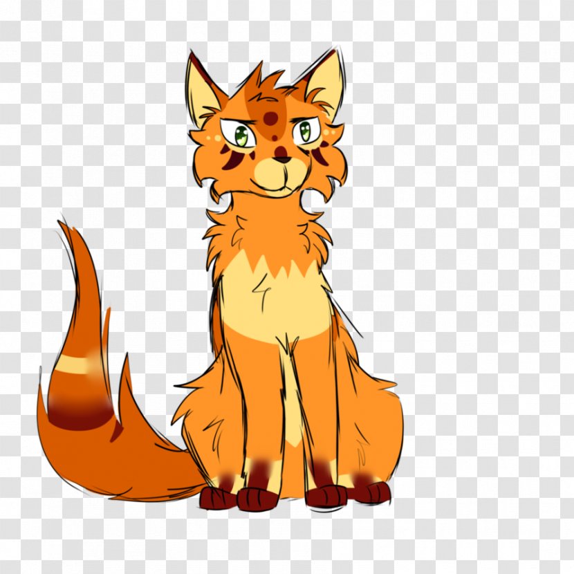 Whiskers Kitten Red Fox Cat Clip Art - Stp Background Transparent PNG