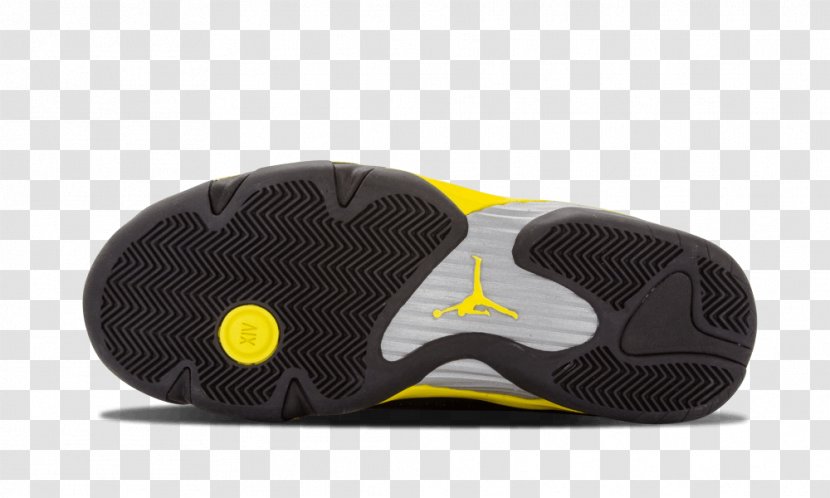 Air Jordan Nike Max Shoe Sneakers - Tennis - Yellow Thunder Transparent PNG