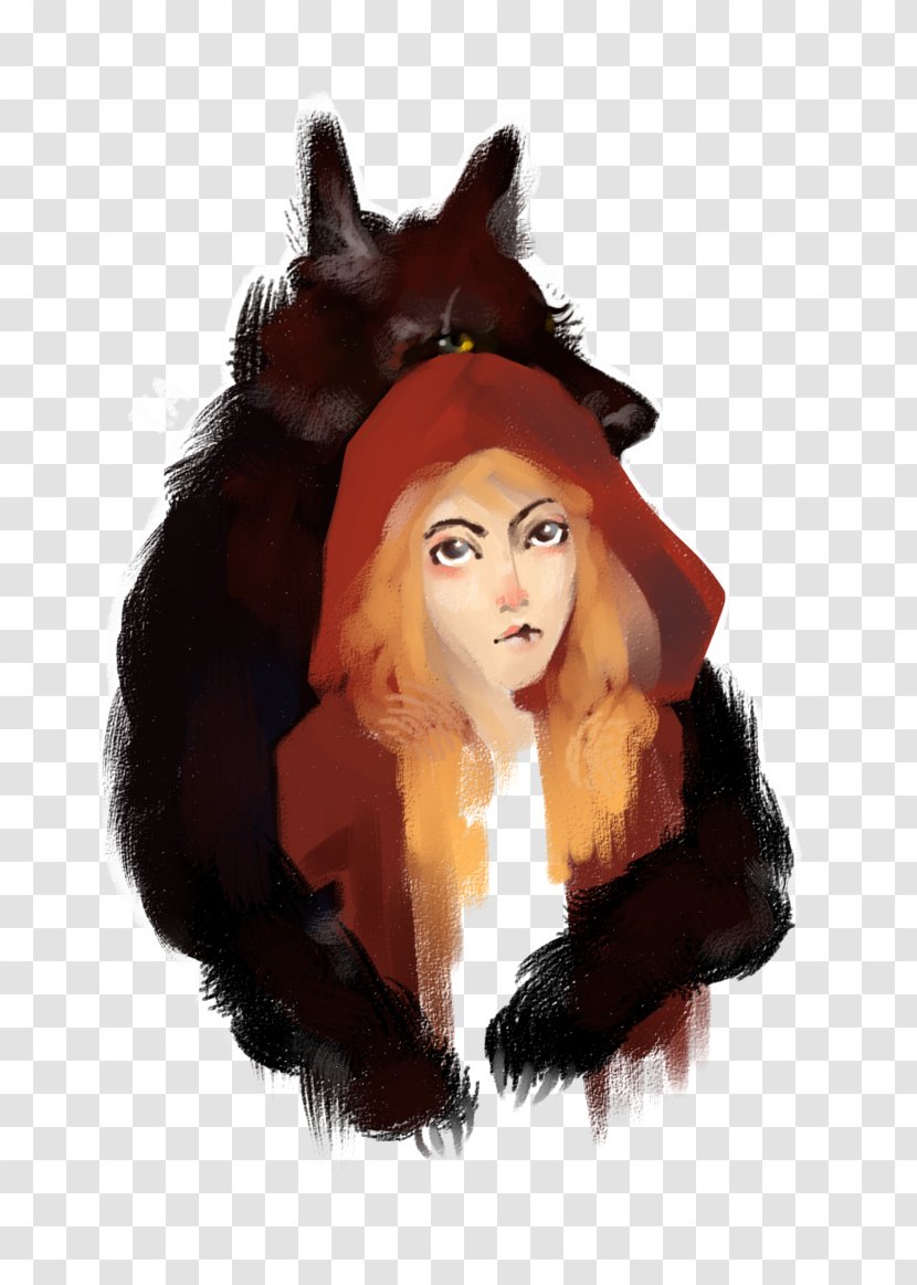 Carnivora Fur Ear Character - Little Red Riding Hood Transparent PNG